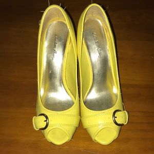 Yellow Charlotte Russe Heels